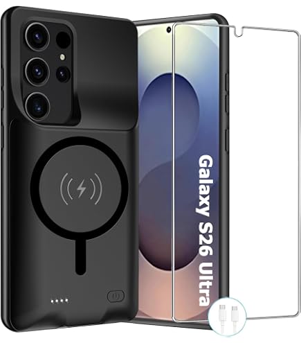 Amazon.com: Battery Case for Galaxy S24Ultra,Upgraded 12000mAh